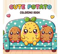 Cute Potato Coloring Book