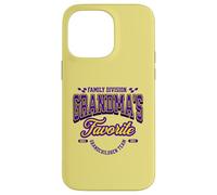 Cute Present for/from Grandmother. Grandma's Favorite Custodia per iPhone 14 Pro Max