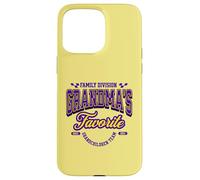 Cute Present for/from Grandmother. Grandma's Favorite Custodia per iPhone 15 Pro Max
