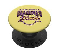 Cute Present for/from Grandmother. Grandma's Favorite PopSockets PopGrip Adesivo