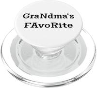 Cute Present for/from Grandmother. Grandma's Favorite PopSockets PopGrip per MagSafe