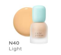 Cute Press - Hybrid Brightening Foundation SPF 50 P N40 Light