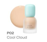 Cute Press - Hybrid Brightening Foundation SPF 50 P P02 Cool Cloud
