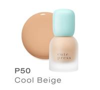 Cute Press - Hybrid Brightening Foundation SPF 50 P P50 Cool Beige