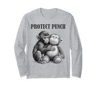 Cute Protect Baby Monkey Punch Maglia a Manica