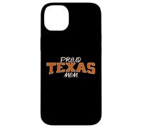 Cute proud Texas Mom. Fan of Texas and down South Sports Custodia per iPhone 14 Plus