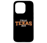 Cute proud Texas Mom. Fan of Texas and down South Sports Custodia per iPhone 15 Pro
