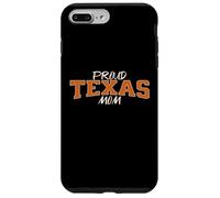Cute proud Texas Mom. Fan of Texas and down South Sports Custodia per iPhone 7 Plus/8 Plus