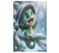 Cute Pterosaur Jigsaw Puzzle 1000 Pezzi Per Adulti Gioco Jigsaw Toys Adolescenti Puzzles Gifts Decorazione Murale 78×53cm