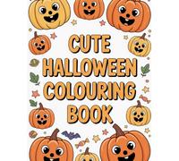 Cute Pumpkin Halloween Coloring Book | Kids Colouring Book: 60 Fun and Easy Pumpkin-Themed Coloring Pages for Kids Ages 4-8