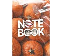 Cute Pumpkin Lined Notebook: For School, Work, and Personal Use | 100 Pages | 6x9 Inches