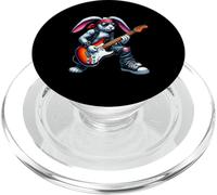 Cute Punk Coniglio, Rock'n Roll Goth, Chitarra Bambini Rock Star PopSockets PopGrip per MagSafe