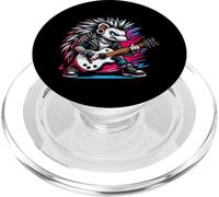 Cute Punk Hedgehog, Rock'n Roll Goth, Chitarra Bambini Rock Star PopSockets PopGrip per MagSafe