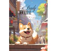 Cute Puppy Daily Journal, 6" x 8" Undated 250 Days