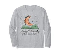 Cute Reading Quote for Librarians Book Lover And Book Nerd Maglia a Manica