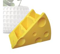 Cute Remote Box, 3 Compartment Storage Organizer, Funny Table Holder with Build, Desktop Organizer with Multi Use Design, Storage Box with Compact Style, Home Accessory for Living Room Office