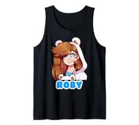 Cute Roby Gamer Polar Bear Tee For Kids Gaming Lover Canotta