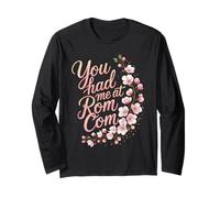 Cute Rom Coms Amore Commedie romantiche Romance Citazione Divertente Maglia a Manica