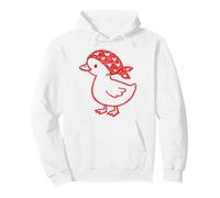 Cute Romantic Goose Heart Love Felpa con Cappuccio