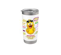 Cute Rubber Duck Quotes, Funny Duck I Don't Give a Duck Bicchiere termico in acciaio inox doppia parete