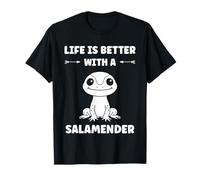 Cute Salamanders Simple Life Better with a Salamander Maglietta