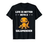 Cute Salamanders Simple Life Better with a Salamander Maglietta