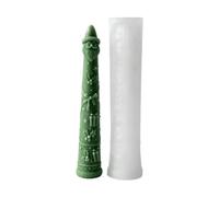 Cute Santa Candle Mold for Gifting: This Christmas candle mold forms a