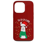 Cute Sarcastic Christmas Llama Outfit Graphic Design Style Custodia per iPhone 13 Pro