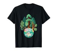 Cute Save our Planet Cool Earth Day per bambini o adulti Maglietta