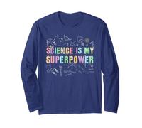 Cute Science è Il Mio Insegnante di Campo Superpower Squad a Cui insegno Maglia a Manica