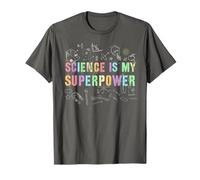 Cute Science è Il Mio Insegnante di Campo Superpower Squad a Cui insegno Maglietta