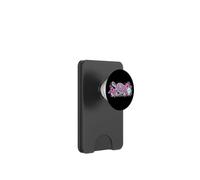 Cute Sea Turtle Pink Green Hibiscus Flowers Hawaiian Mandala PopSockets PopWallet per MagSafe