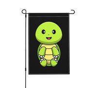 Cute Sea Turtles Bandiera Esterna Stagionale Bandiera Da Cortile Decorative Bandiere Da Cortile Per Il Portico Decorazione Campionato 30X45cm