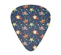 Cute Sea Turtles Confezione da 12 plettri per chitarra, include calibri sottili, medi e pesanti 3 misure per plettri elettrici per chitarra acustica