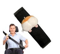 Cute Seatbelt Covers, Cartoon Strap Pad, Plush Soft Cushion Shoulder Protector, Comfortable Car Accessories for Kids and Adults, Safety Belt Padding for Travel, 25x7x5cm