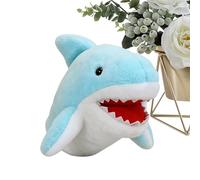 Cute Shark Hand Puppet For Kids - Soft Plush Fabric & PP Cotton Filling 20cm - Interactive Parent Child Storytelling Toy - Role Play & Marine Life Education Tool