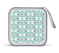Cute Sheeps Girlish Funny CD Case Holder Organizer 40 Capacità DVD Collection Storage Bag Wallet Book per Auto Casa Viaggio