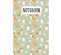 Cute Shiba Inu Dog: Lined Journal Notebook Shiba Inu Gifts for Shiba Inu lovers | 6" X 9" | 110 Blank Lined