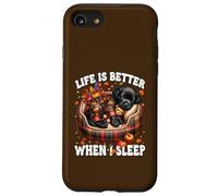 Cute Sleeping Labrador Retriever Dog For Women Autumn Sleep Custodia per iPhone SE (2020) / 7/8