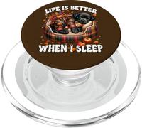 Cute Sleeping Labrador Retriever Dog For Women Autumn Sleep PopSockets PopGrip per MagSafe