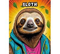 Cute Sloth Coloring Book: Adorable Slow-Moving Designs for Toddlers!