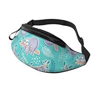 Cute Sloths Crossbody Bag Runner Piccolo Running Sport Slim Alla moda Per Jogging Escursionismo Donna
