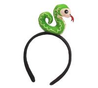 Cute Snake Hair Bands, 6.3x4.72x1.18 Inch Year Of The Snake Headband, Creative Animal Plush Hairband, 2025 Costume Hair Accessories, New Year's Eve Photo Props For Girls, Snake Headband For Kids