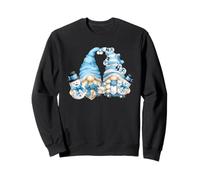 Cute Snowman Family Christmas GNOME for Girls & Winter Lover Felpa