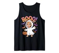 Cute Spooky Funny Halloween Giraffe Ghost Boo Canotta