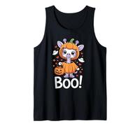 Cute Spooky Funny Halloween Giraffe Ghost Boo Canotta