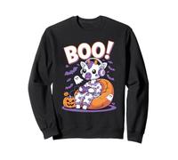 Cute Spooky Funny Halloween Giraffe Ghost Boo Felpa