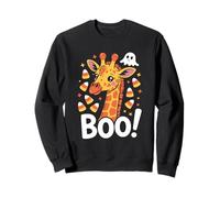 Cute Spooky Funny Halloween Giraffe Ghost Boo Felpa