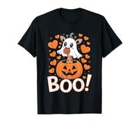 Cute Spooky Funny Halloween Giraffe Ghost Boo Maglietta