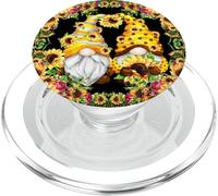 Cute Spring Gnomes For Women And Summer Aesthetic Sunflower PopSockets PopGrip per MagSafe